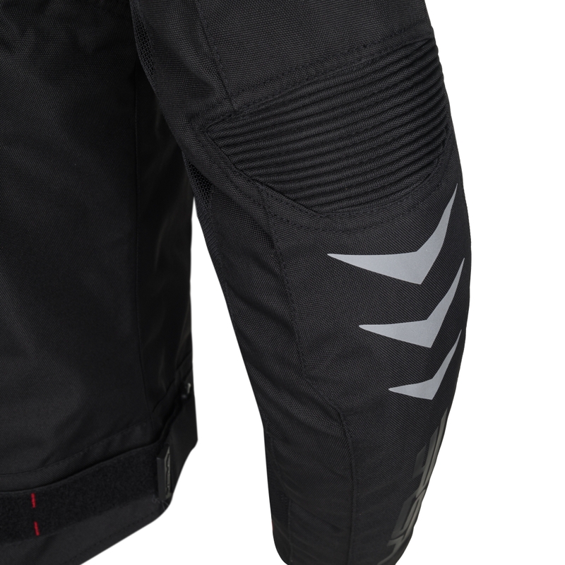 RSA Runway Motorradjacke schwarz und weiß
