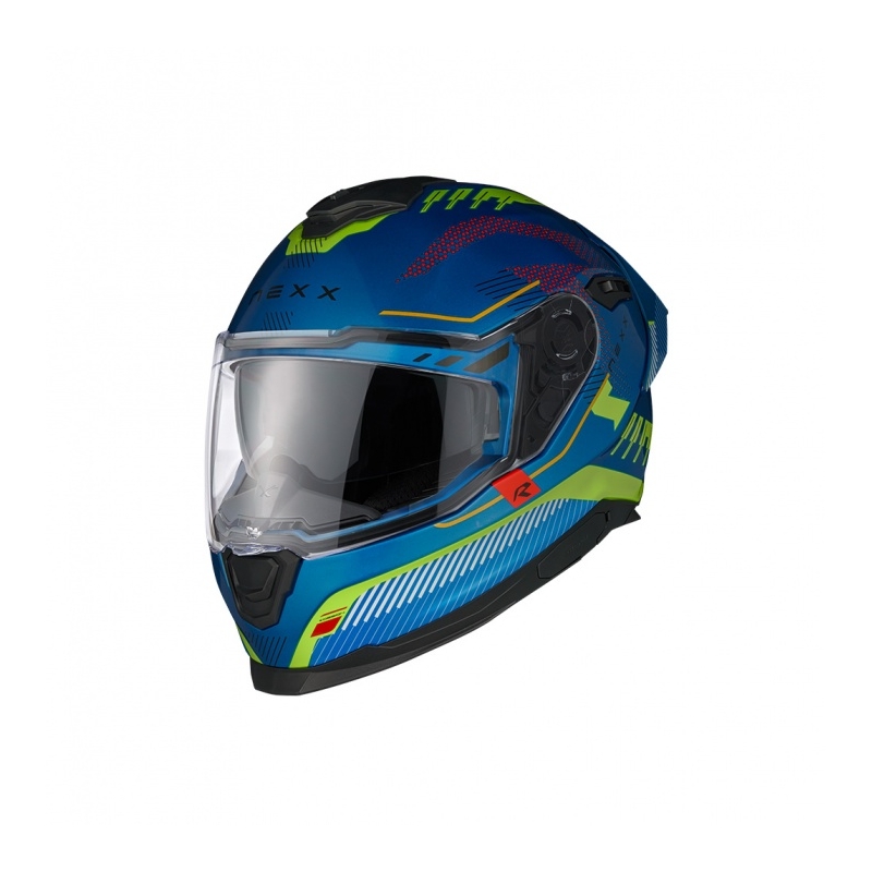 Integrierter Motorradhelm Nexx Y.100R Baron türkis Ausverkauf