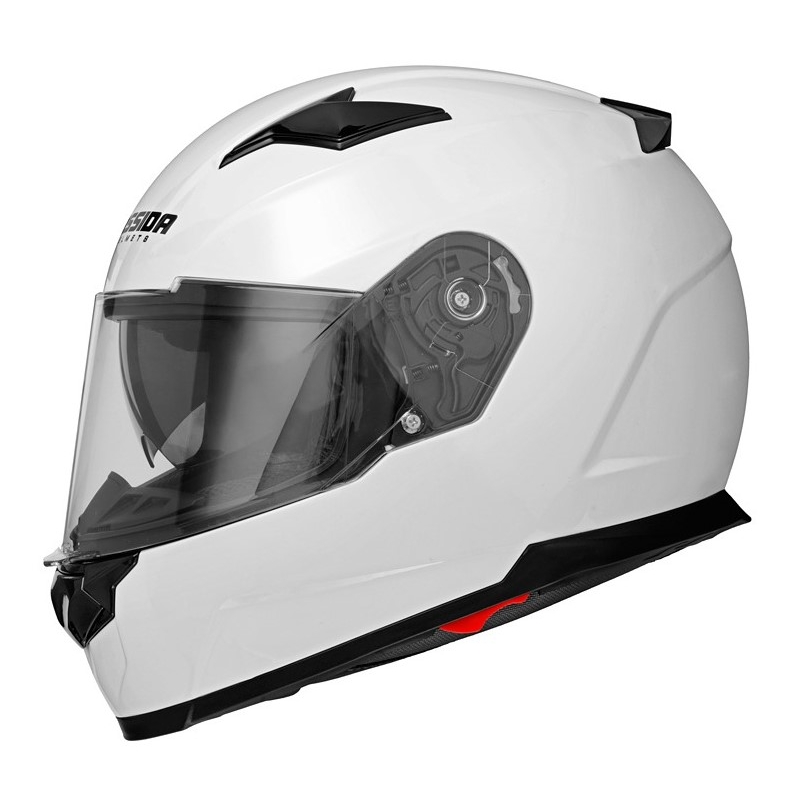 Motorradhelm Cassida Apex weiß Ausverkauf