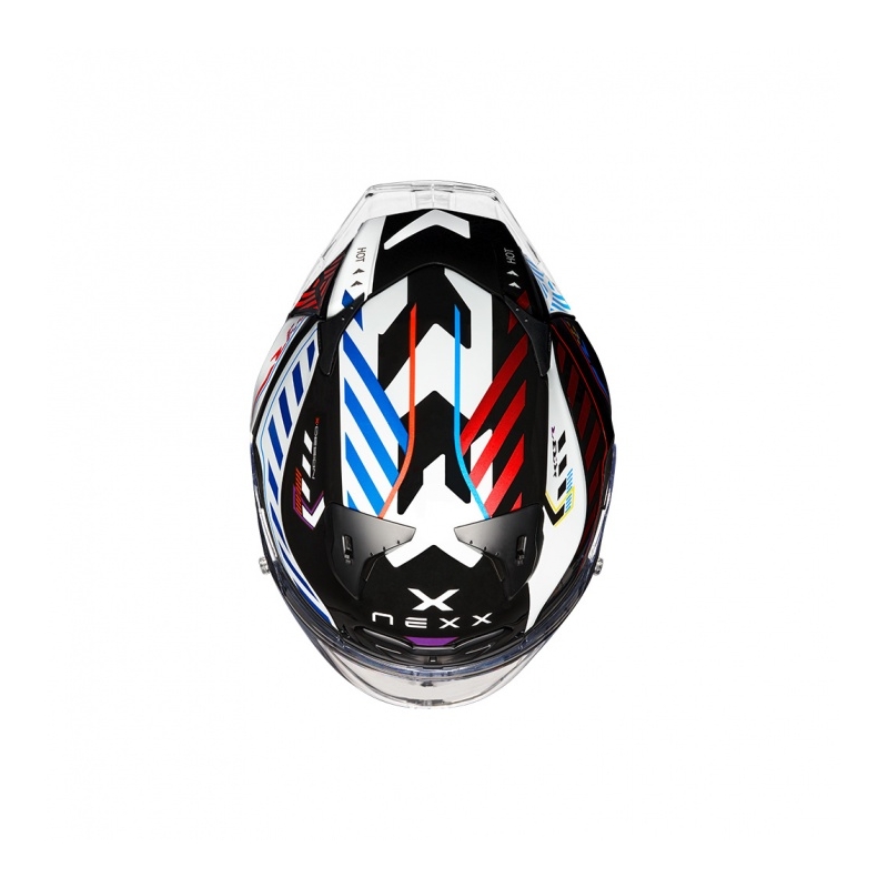 Integrierter Motorradhelm Nexx NEXX X.R3R Out Brake schwarz-weiß Ausverkauf