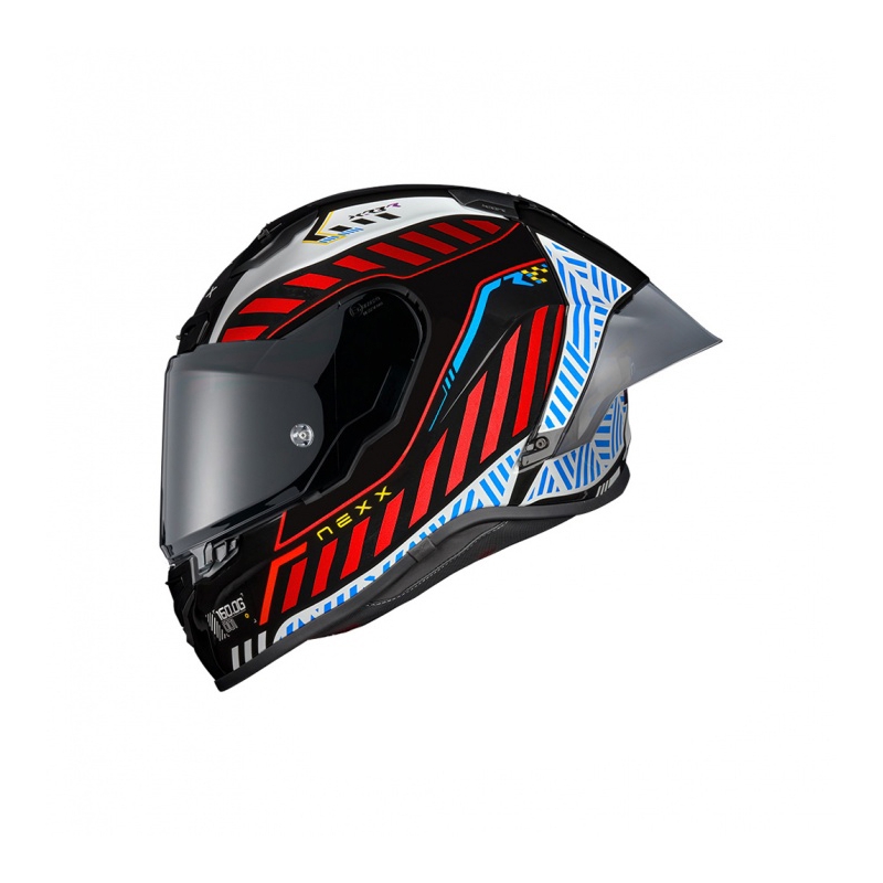 Integrierter Motorradhelm Nexx NEXX X.R3R Out Brake schwarz-weiß Ausverkauf