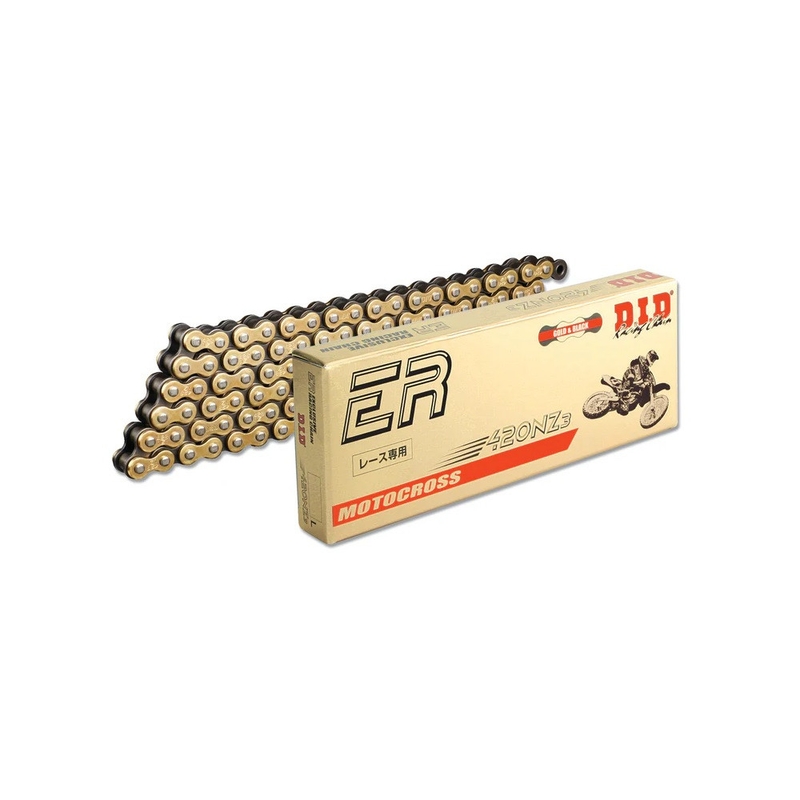 Verstärkte Kette D.I.D Chain 420NZ3 SDH 110 L golden/schwarz