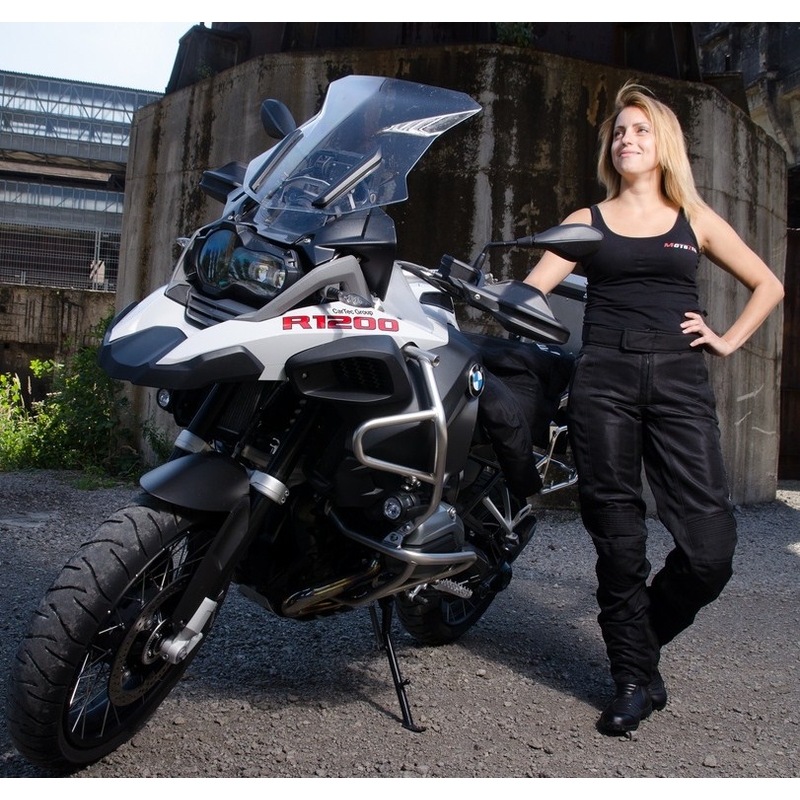 Damen Revit Airwave 2 Schwarz Gekürzte Motorradhosen Ausverkauf