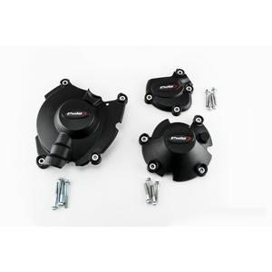 Motor-Schutzabdeckungen PUIG 21518N schwarz included right, left and alternator caps
