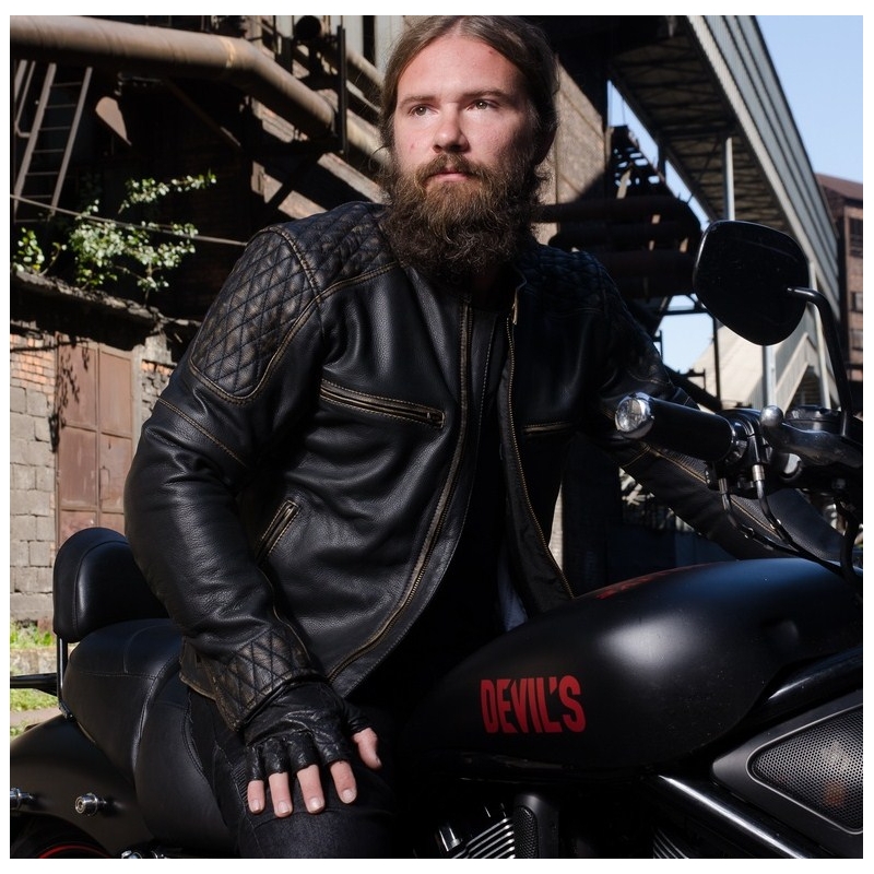 Street Racer Retro-Motorradjacke Ausverkauf