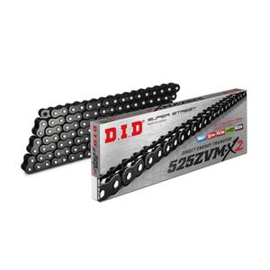 ZVM-X series X-Ring chain D.I.D Chain 525ZVM-X2 124 L Black/Black
