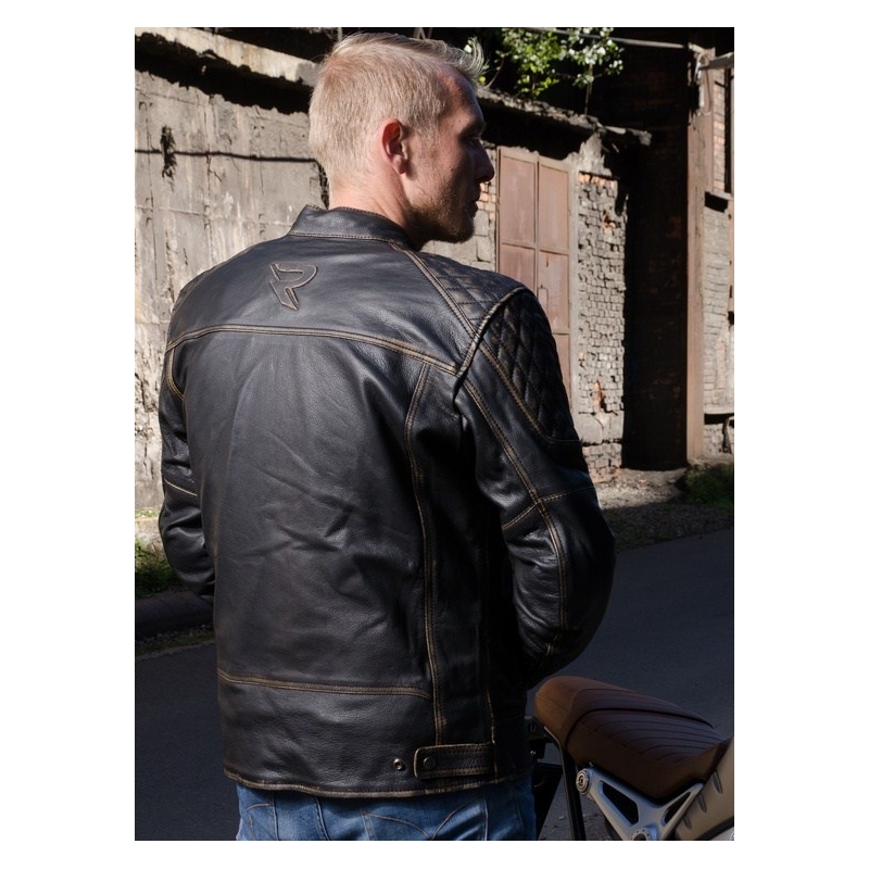 Street Racer Retro-Motorradjacke Ausverkauf