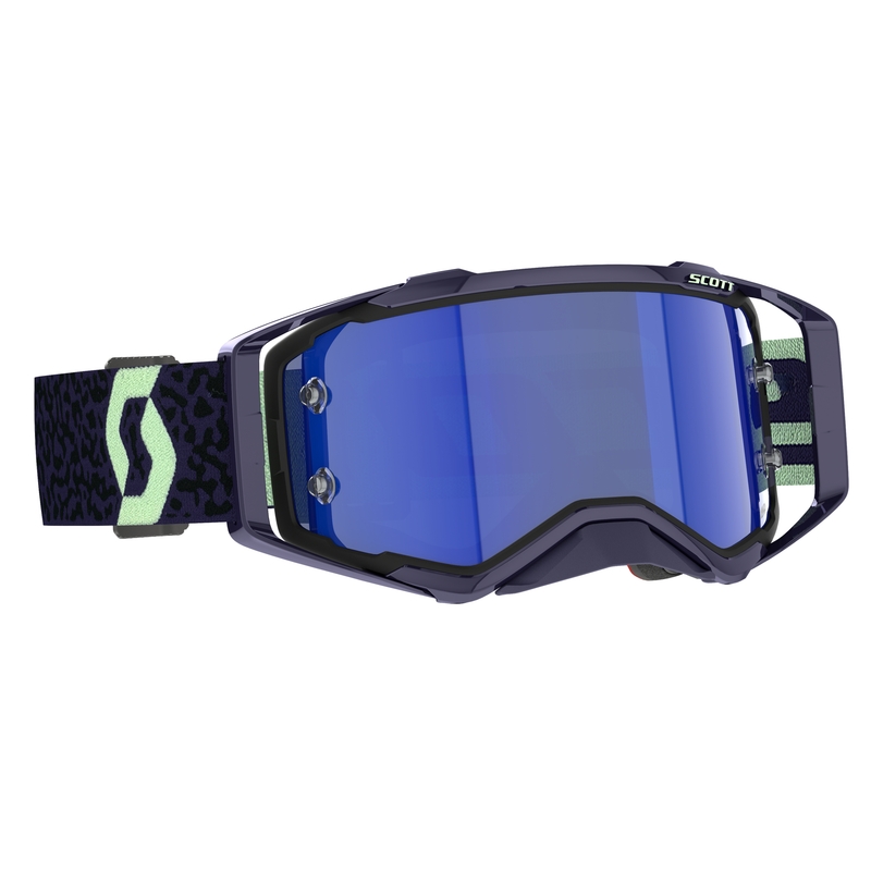 Scott Prospect AMP Lila-Grün-Blaue Motocross-Brille