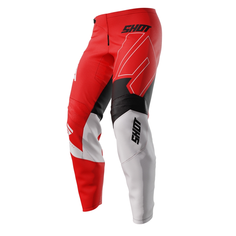 Kinder-Motocross-Hose Shot Draw Rush rot Ausverkauf
