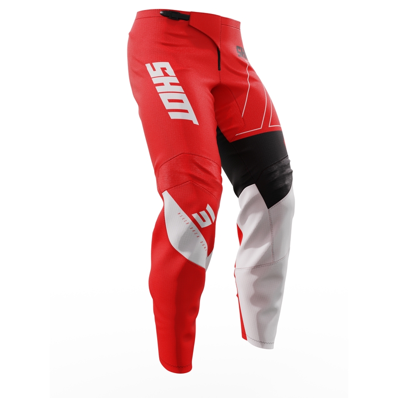 Kinder-Motocross-Hose Shot Draw Rush rot Ausverkauf