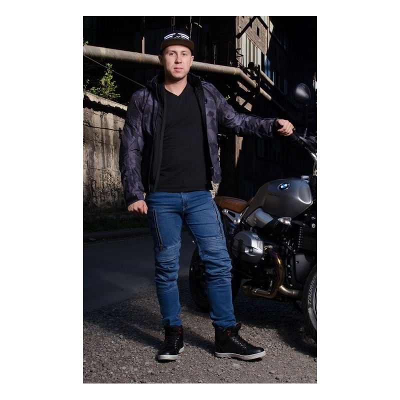 Revit Flare Schwarz Motorradjacke Ausverkauf