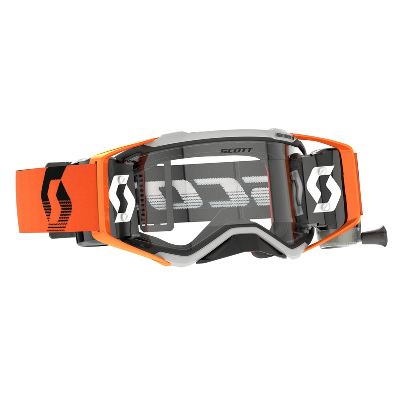 Motocross-Brille Scott Prospect WFS grau-orange