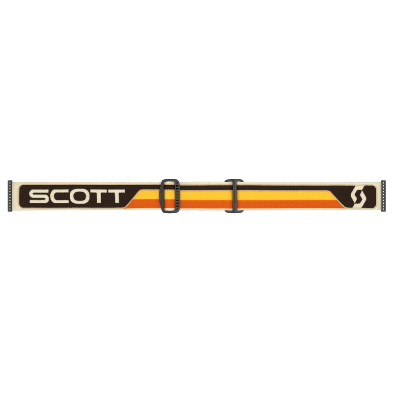 Motocrossbrille Scott Fury CH braun-beige-gelb