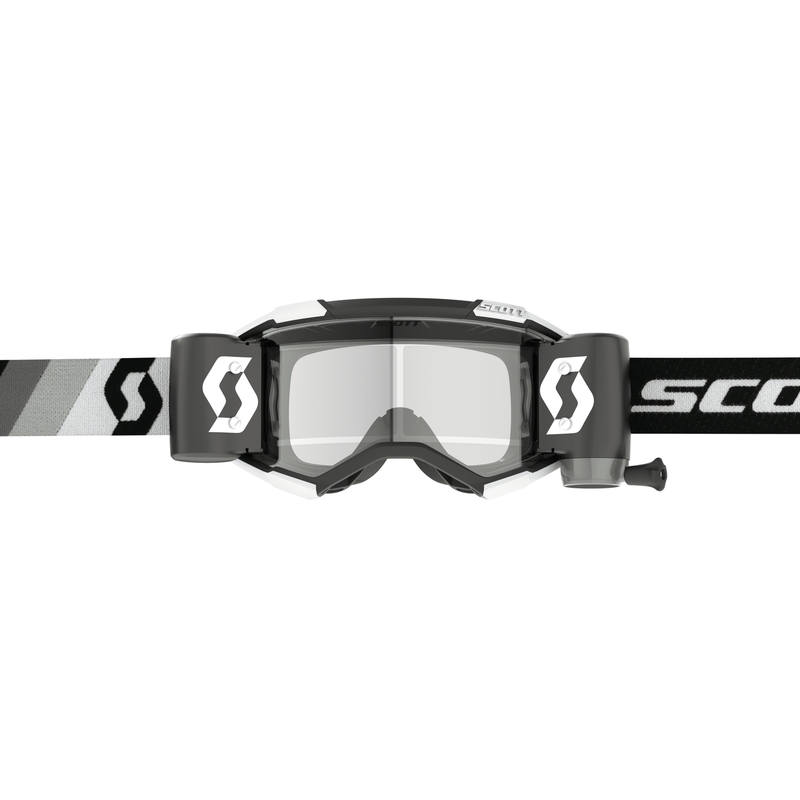 Motocrossbrille Scott Fury WFS Premium schwarz-weiß