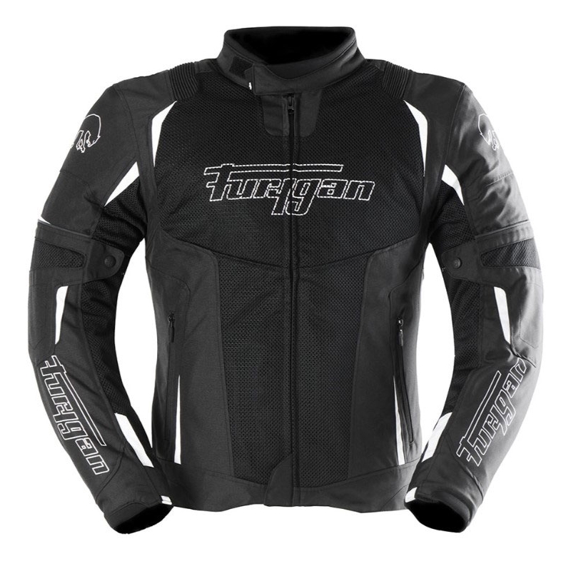 Motorradjacke Furygan ULTRA SPARK 3IN1 VENTED+ schwarz und weiß