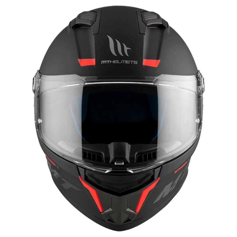 MT Stinger 2 Solid Integral Motorradhelm schwarz matt