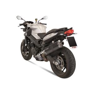 Auspuffendstück STORM OVAL B.008.LX2B Steel black