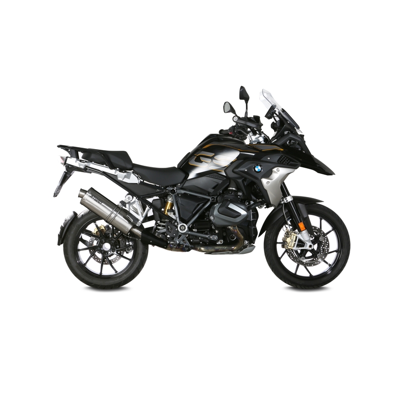 Auspuffendstück STORM OVAL Edelstahl für BMW R 1250 GS 2019-2023, BMW R 1250 GS Adventure 2019-2023