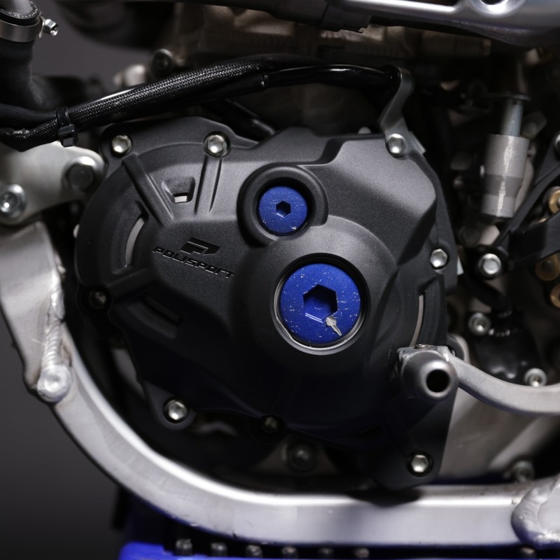 Clutch and ignition cover protector kit POLISPORT schwarz