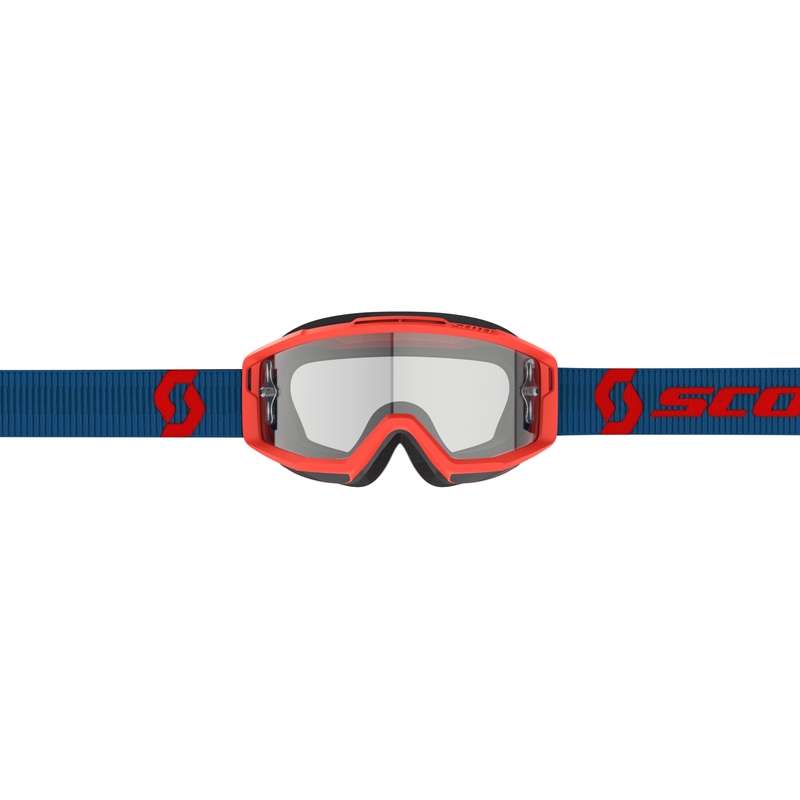 Motocross-Brille SCOTT Split OTG blau-fluo rot