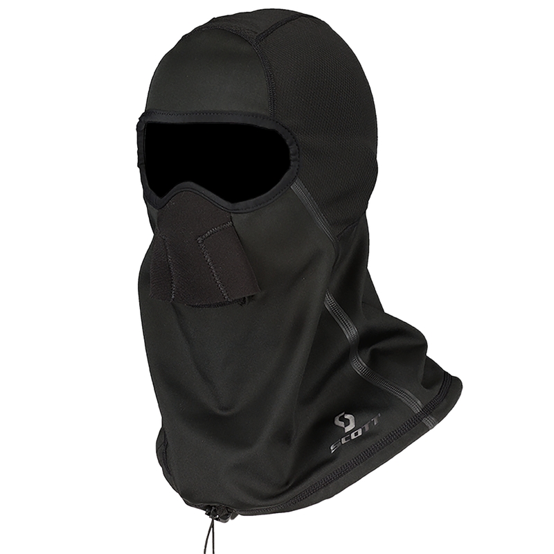 SCOTT Balaclava Snow Blocker Motorradhaube schwarz