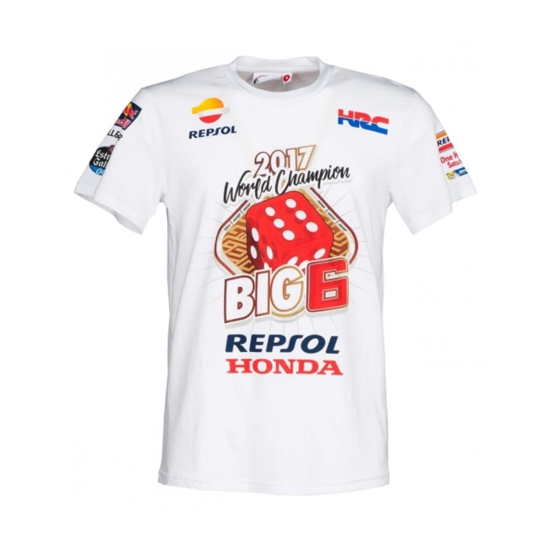 T-shirt Marc Marquez - Big 6 Ausverkauf