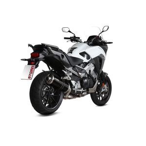 Auspuffendstück STORM OVAL H.058.LX2B Steel black