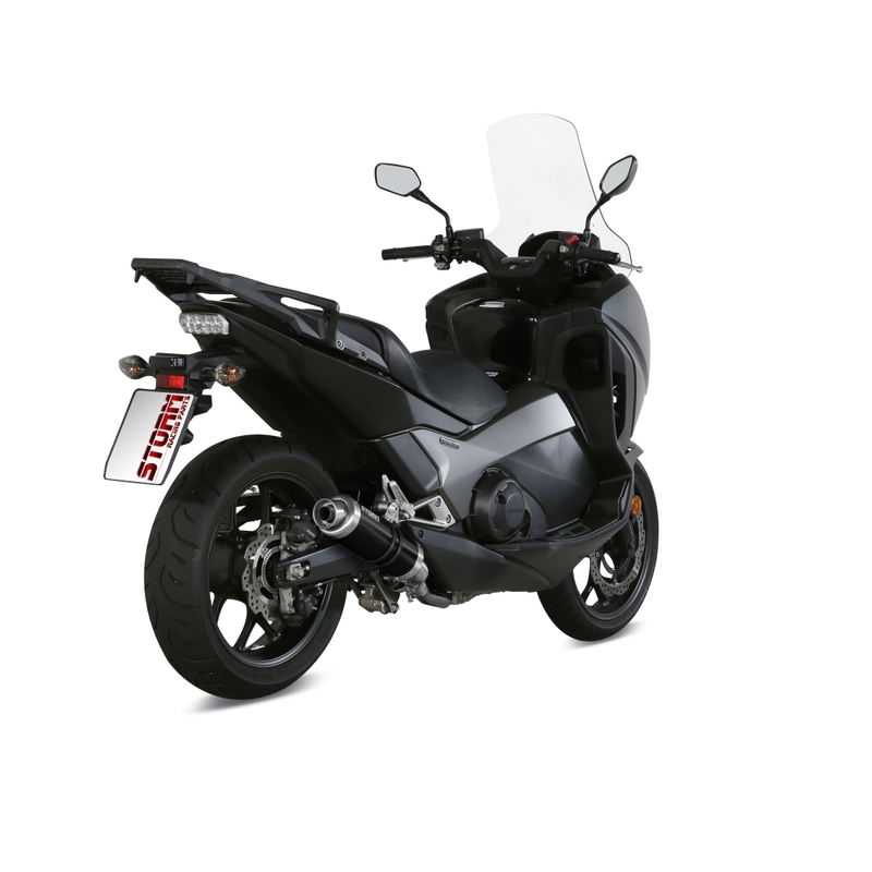 Auspuffendstück STORM GP Steel black