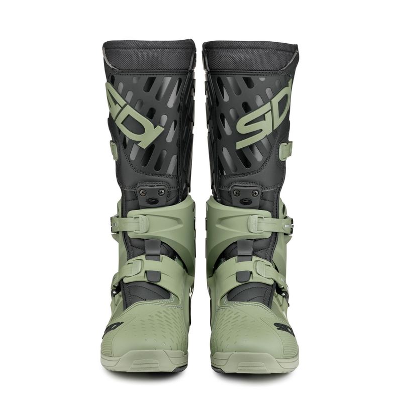 SiDi Crossair Motorradstiefel grün-schwarz
