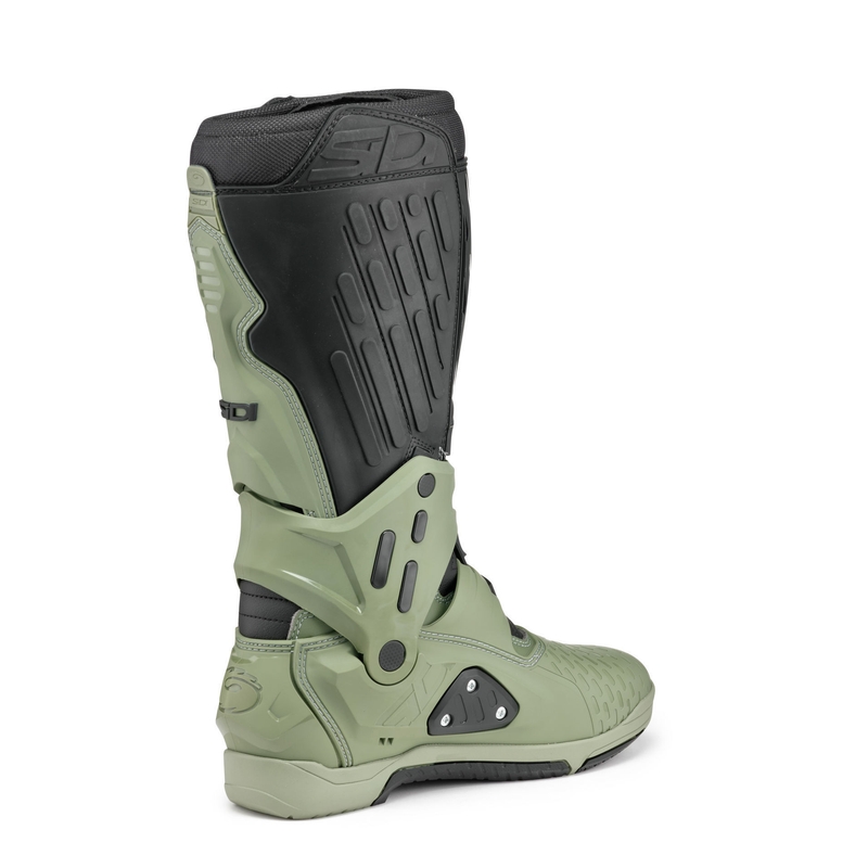 SiDi Crossair Motorradstiefel grün-schwarz