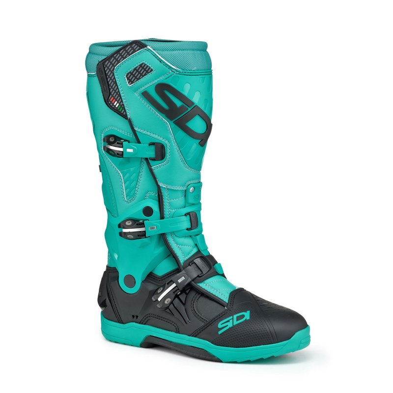 Motorradstiefel SiDi Crossair schwarz-mint