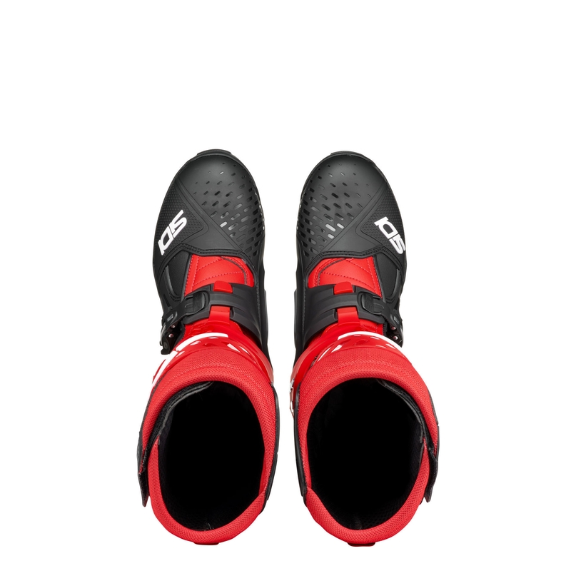 Motorradstiefel SiDi Crossair schwarz-rot