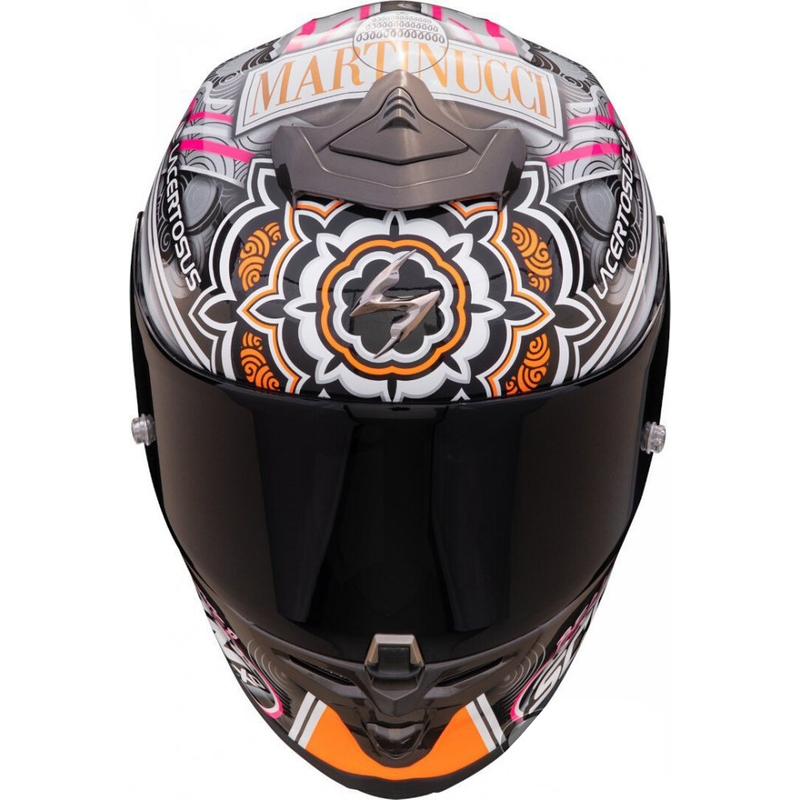 Integrierter Motorradhelm SCORPION EXO-R1 FIM Racing #1 AIR CANET Aron Canet
