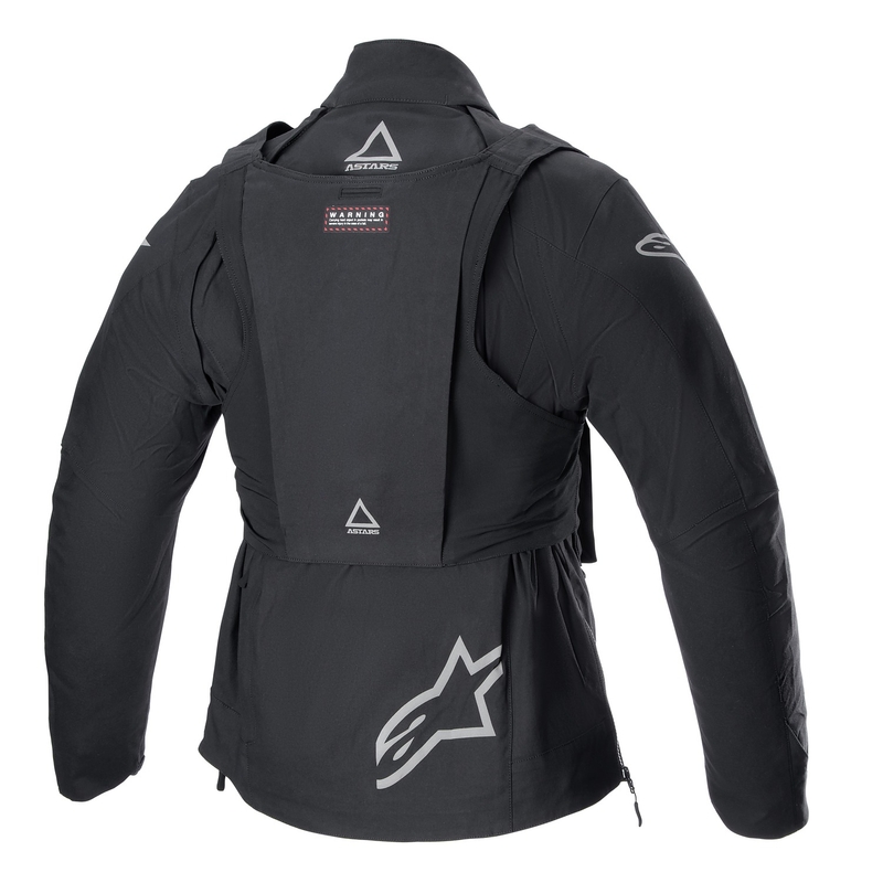 Alpinestars Techdura Motorradjacke schwarz-reflektierend