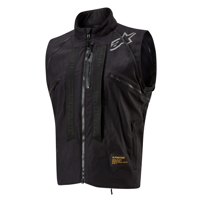 Alpinestars Techdura Motorradjacke schwarz-reflektierend