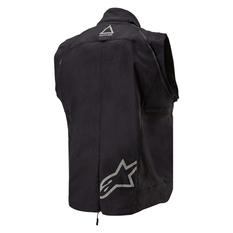 Alpinestars Techdura Motorradjacke schwarz-reflektierend