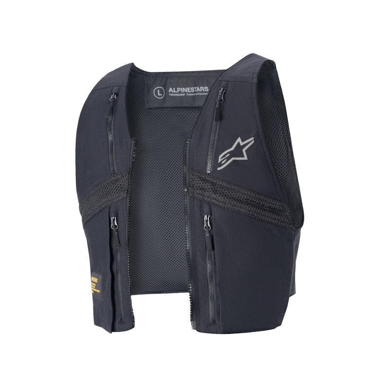 Alpinestars Techdura Motorradjacke schwarz-reflektierend