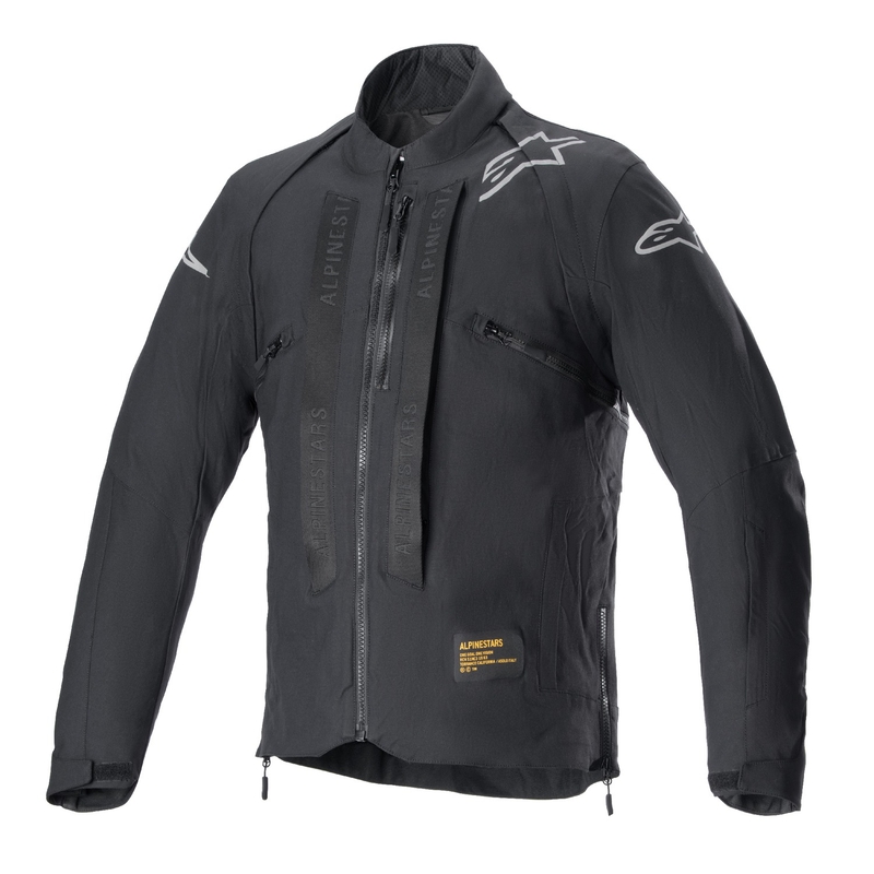 Alpinestars Techdura Motorradjacke schwarz-reflektierend
