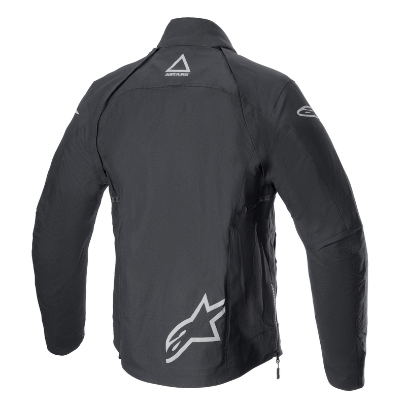 Alpinestars Techdura Motorradjacke schwarz-reflektierend