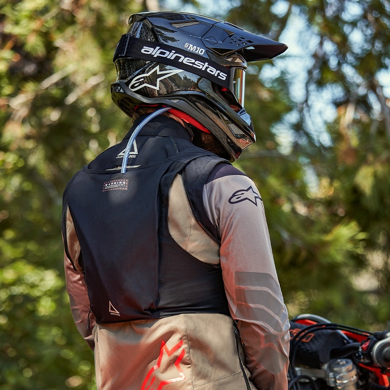 Alpinestars Techdura Motorradjacke schwarz-reflektierend