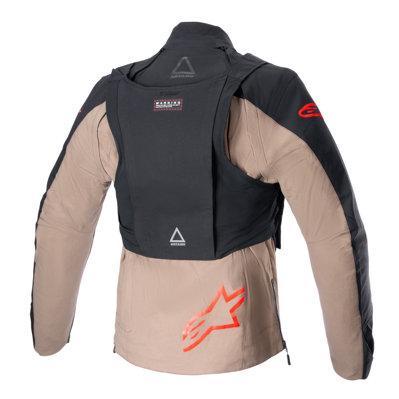 Alpinestars Techdura Motorradjacke schwarz-braun