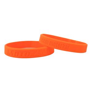 Armband MotoZem CZ Ich bin ein Biker orange