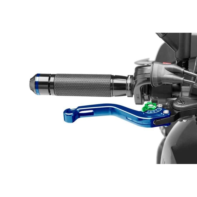 Bremsehebel ohne Adapter PUIG kurz blue/green