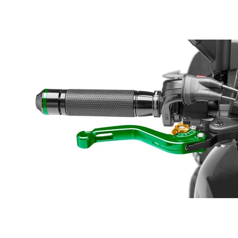 Bremsehebel ohne Adapter PUIG kurz green/gold