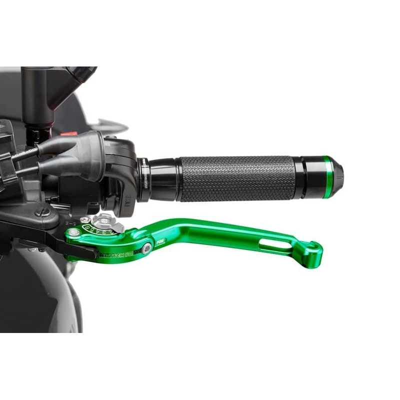 Kupplungshebel ohne Adapter PUIG foldable green/silver