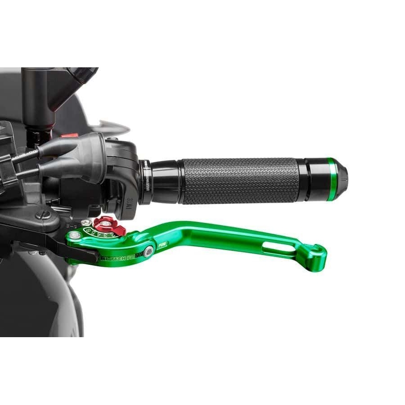 Kupplungshebel ohne Adapter PUIG foldable green/red