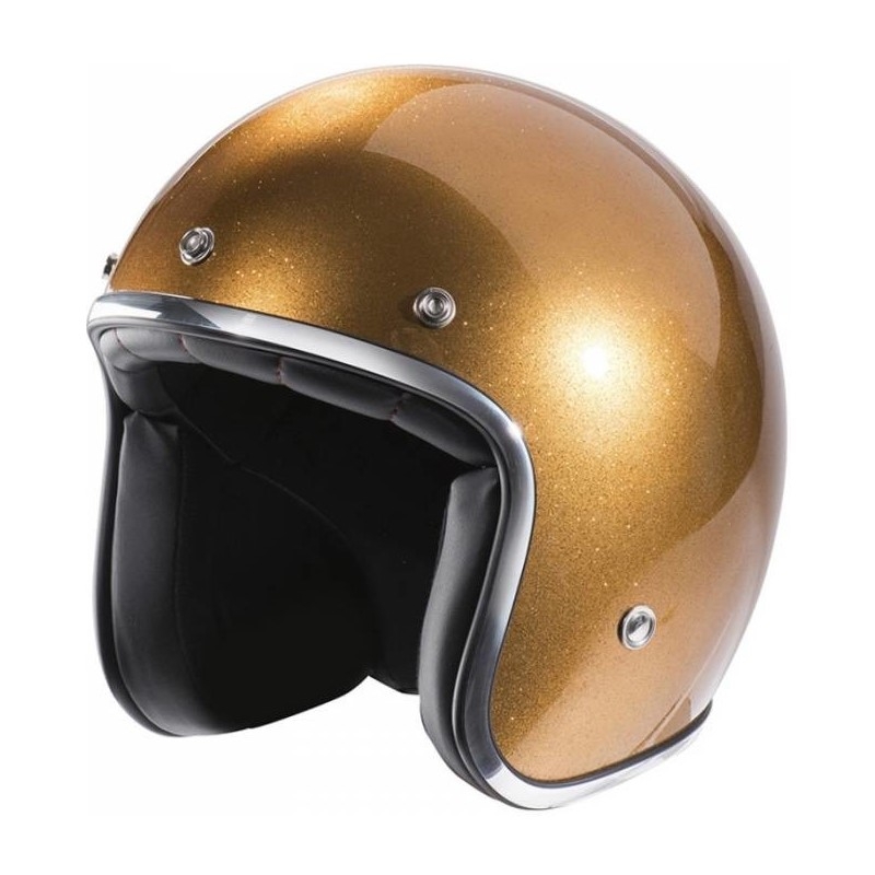 Offener Motorradhelm NOX N242 gold metallic