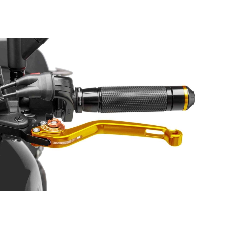 Kupplungshebel ohne Adapter PUIG lang gold/orange