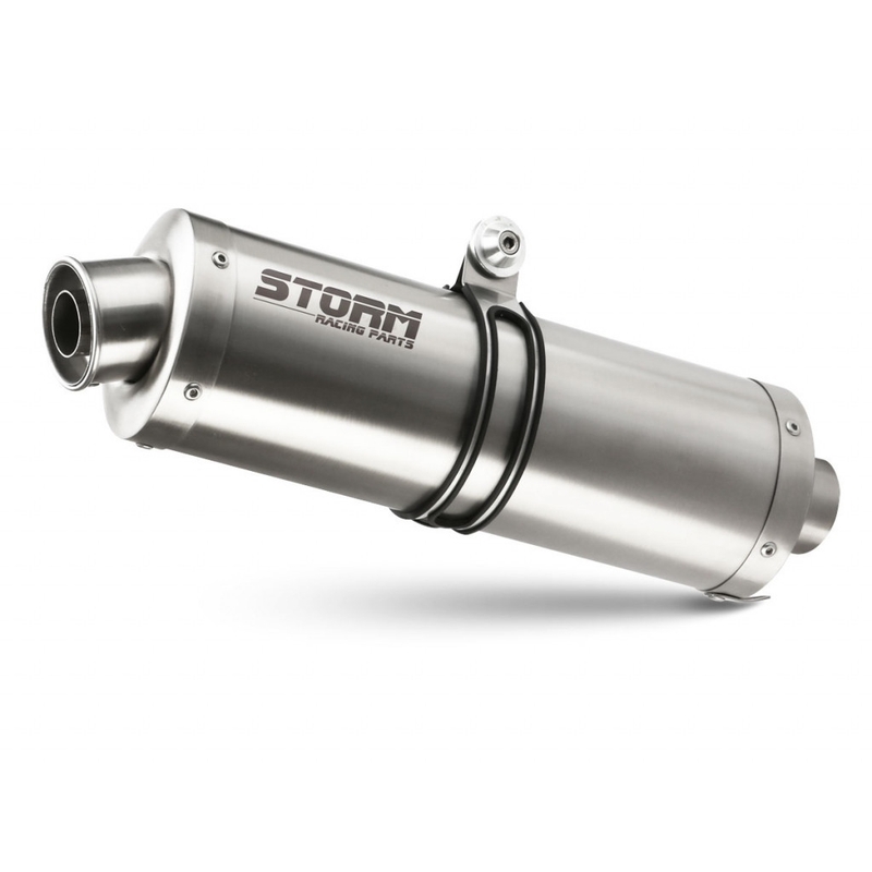 Auspuffendstück STORM OVAL Edelstahl für YAMAHA XT 1200 Z Super Ténéré 2010-2021