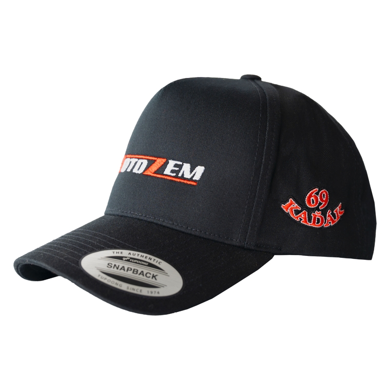 MotoZem x Kaďák Kappe schwarz